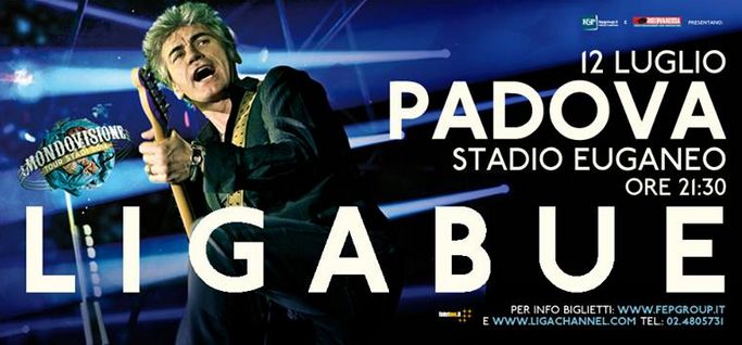 Concerto Ligabue Padova 2014