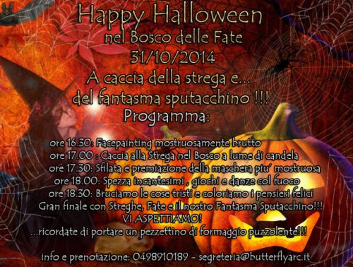 Halloween 2014 Bosco delle Fate Montegrotto Terme (Padova)